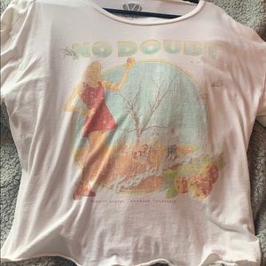no doubt graphic tee
